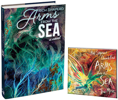 Book and CD covers for Arms from the Sea