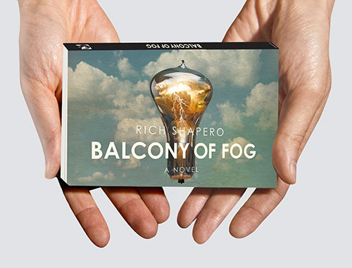 Book cover for Balcony of Fog flipback book